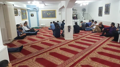 Ashabi Dzami — Masjid logo