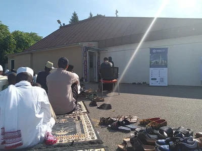 Columbus Muslim Amer Society • Masjid logo