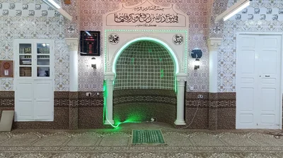 جامع عمر ابن الخطاب بئر الجدي — Masjid logo