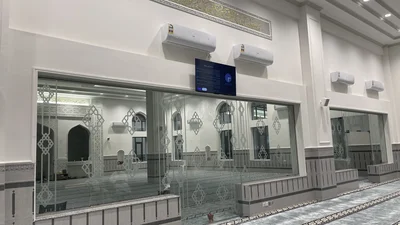 جامع الواحد جل جلاله - Al Mabelah South • Masjid logo
