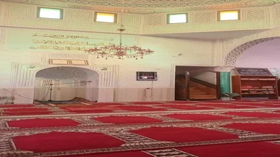 جامع البخاري بوادي موسى — Masjid logo