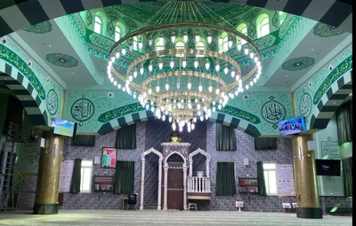 مسجد عمر بن الخطاب-البعينة • Masjid logo