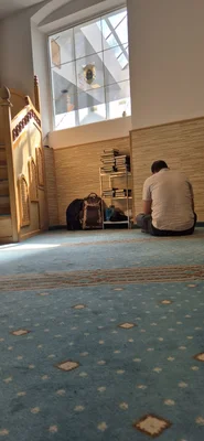 Moschee, Andreas-Hofer Straße — Masjid logo