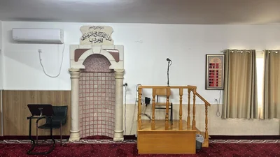 مسجد ابو عبيدة - الجواميس - زرزير • Masjid logo
