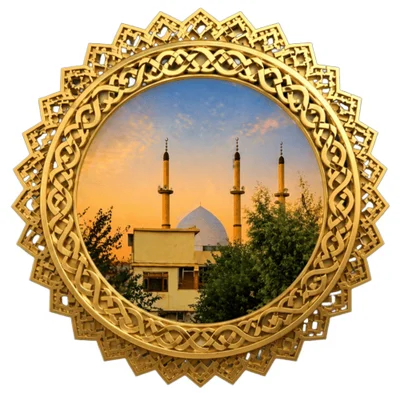 مزگەوتی سەلاحەدین ئەیوبی - هەریر • Masjid logo