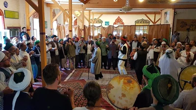 Osmanische Herberge — Masjid logo