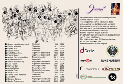 Stichting Nederlandse Moslimvrouwen Organisatie Al Nisa • Masjid logo