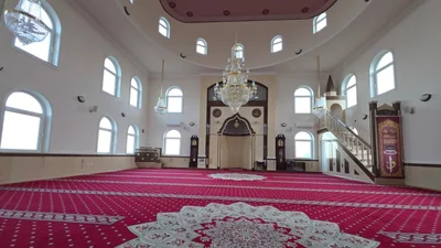 Xhamia E Nikushtakut — Masjid logo